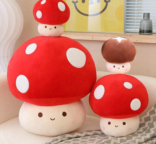 Big Mushroom Stuffed Toy Plush - Kyootii