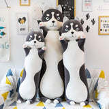 Husky Dog Long Pillow Plush - Kyootii