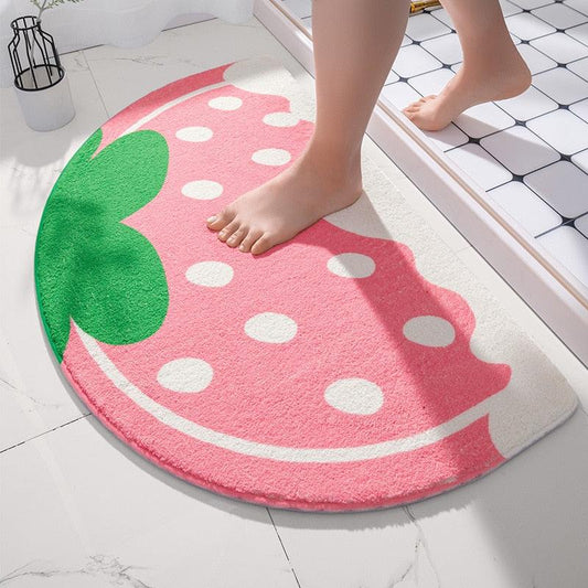 Kawaii Semi-circle Soft Floor Mat Rug - Kyootii