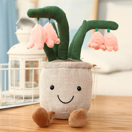 Lily Flower Pot Plant Plush - Kyootii