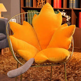 Maple Leaf Flower Seat Cushion Plush - Kyootii