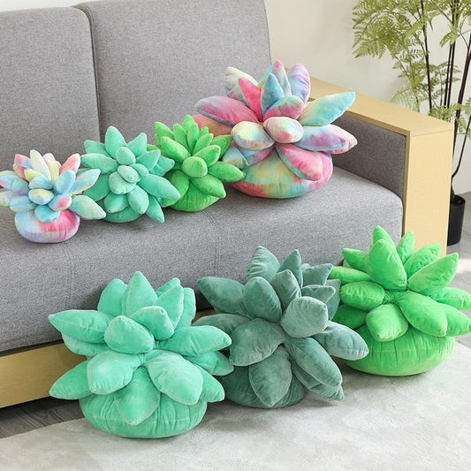Succulent Plant Pillow Plush - Kyootii