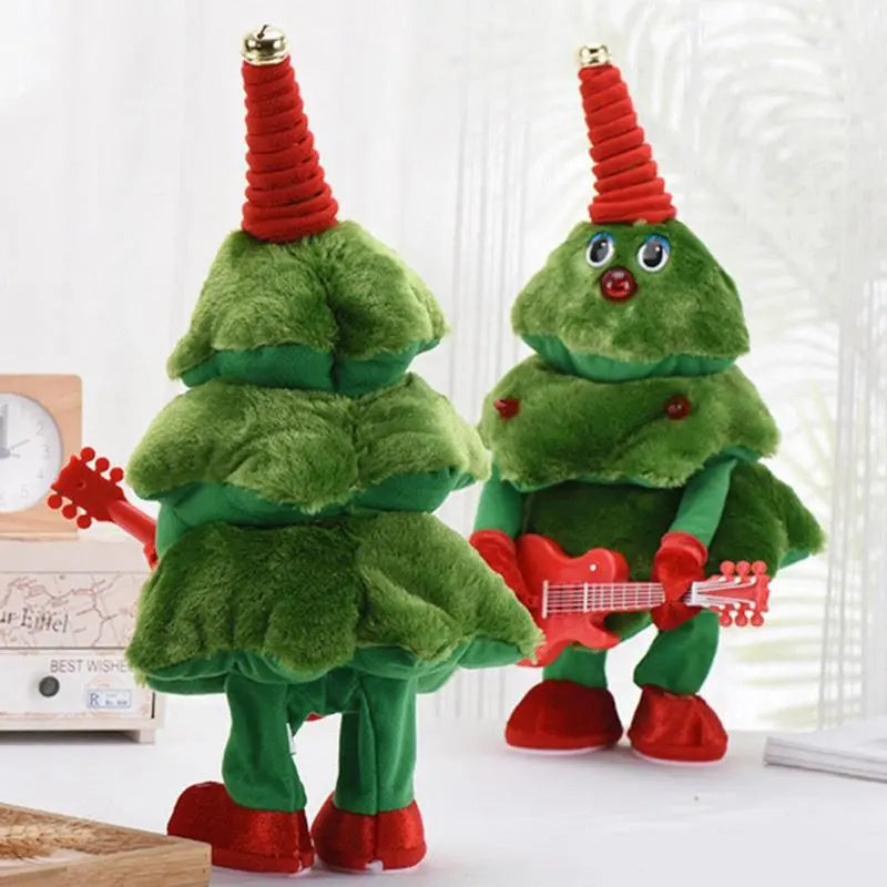 Singing Dancing Music Christmas Tree Plush Toy - Kyootii