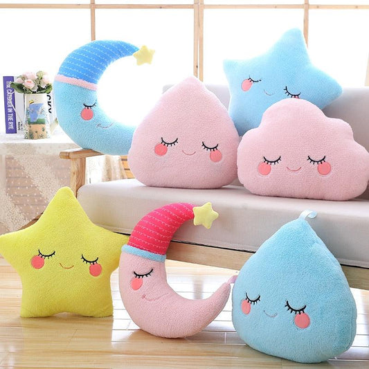 Moon Stuffed Pillow Plushies - Kyootii