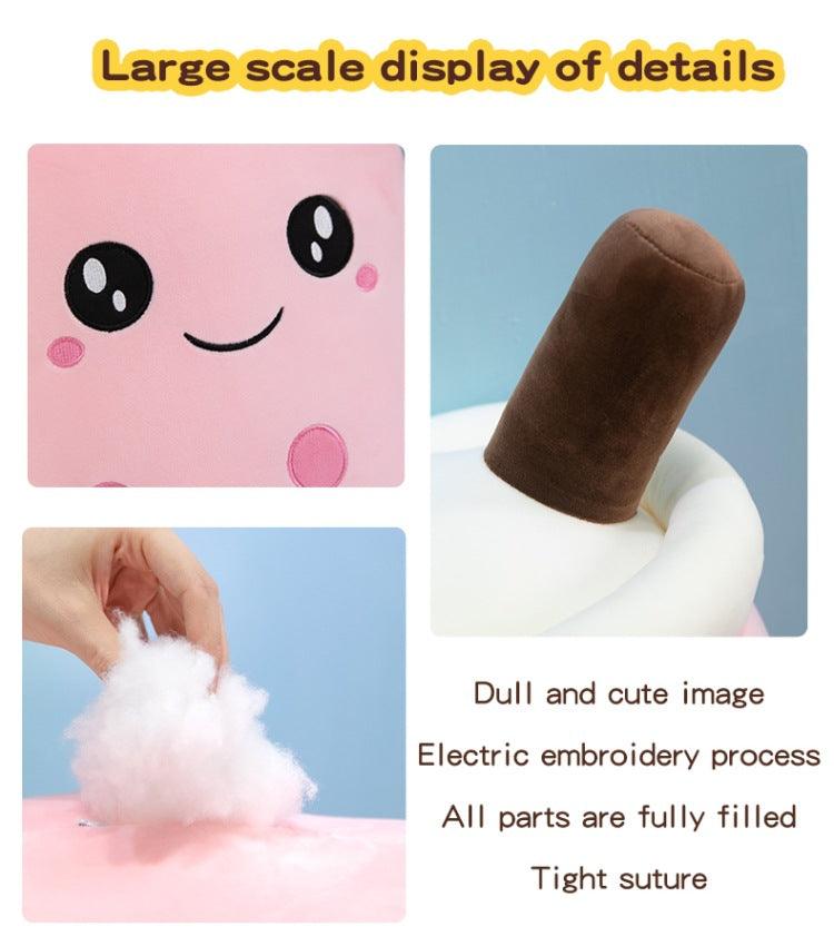 Panda Boba Milk Tea Plush Stuffed Toy - Kyootii