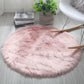 Faux Fur Fluffy Round Rug Plush - Kyootii